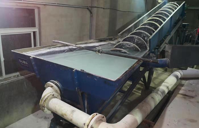 spiral sand washing machine